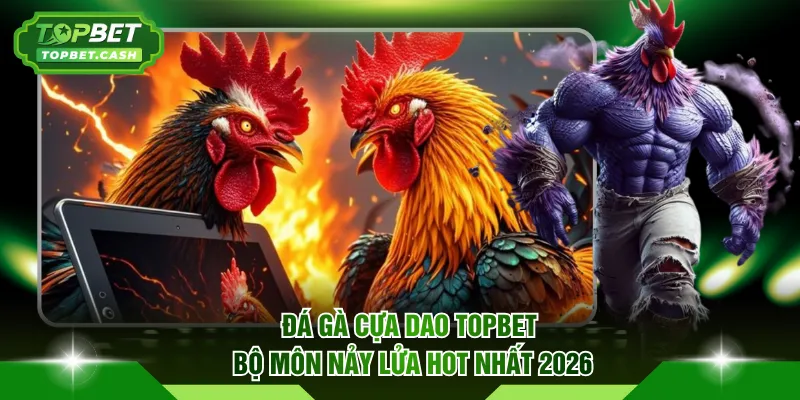 Đá gà cựa dao Topbet