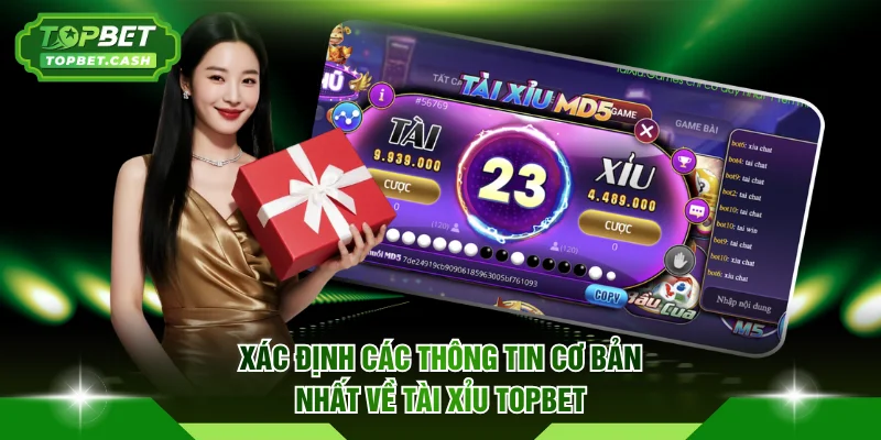 Xác định các thông tin cơ bản nhất về tài xỉu TOPBET